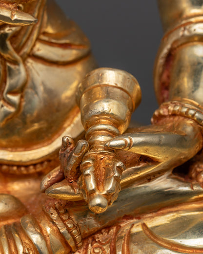 Golden Vajrasattva Statue | Sculpture for Meditation & Spiritual Practice