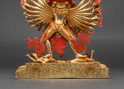 Sacred Kalachakra Statue – Buddhist Deity of Time & Enlightenment