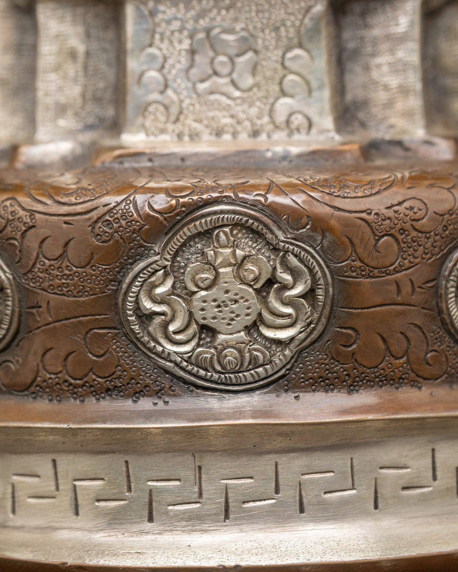 Handmade Kadampa Stupa | Sacred Shrine for Kadampa Buddhism