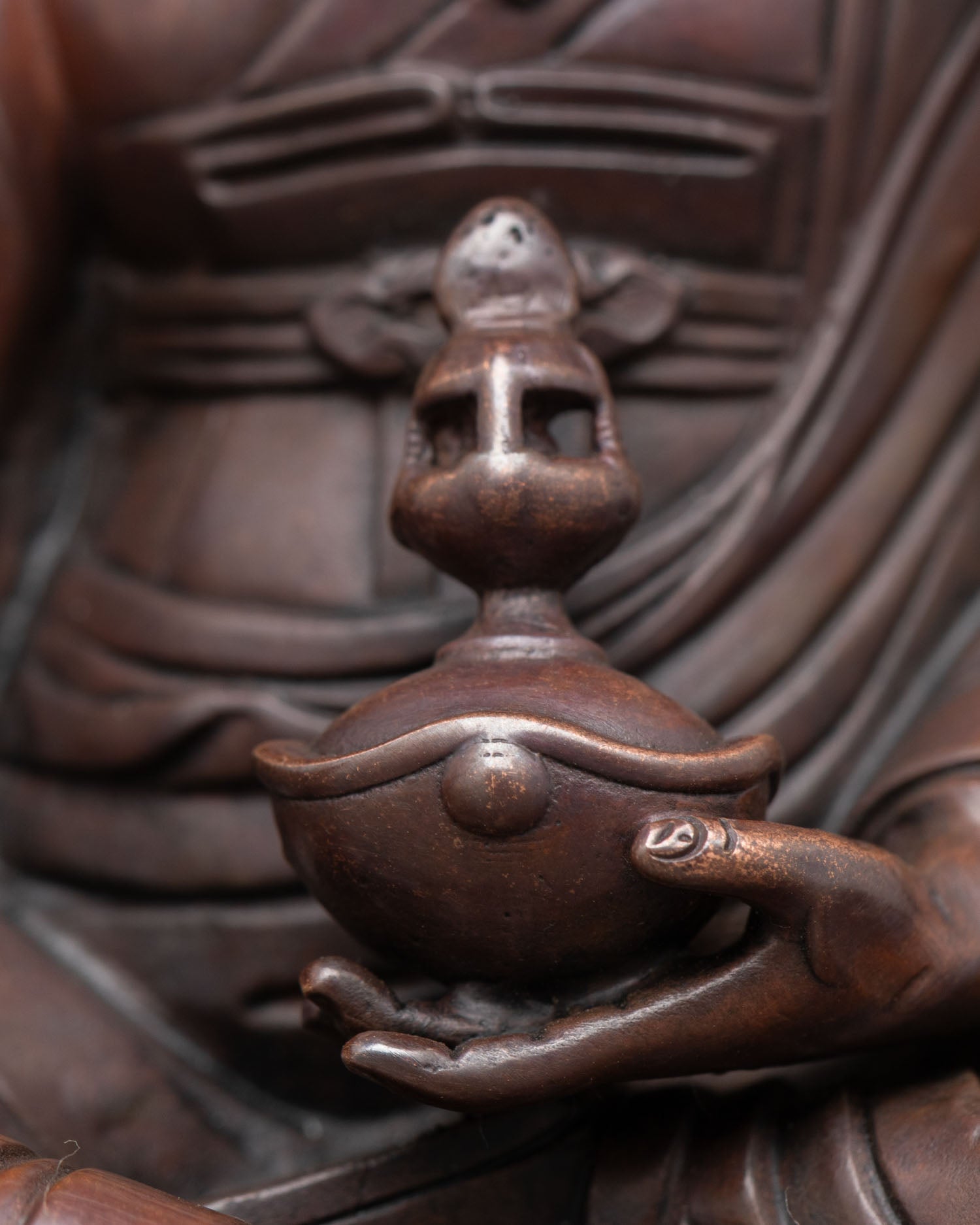 Guru Rinpoche Statue |  Traditional Himalayan Craftsmanship