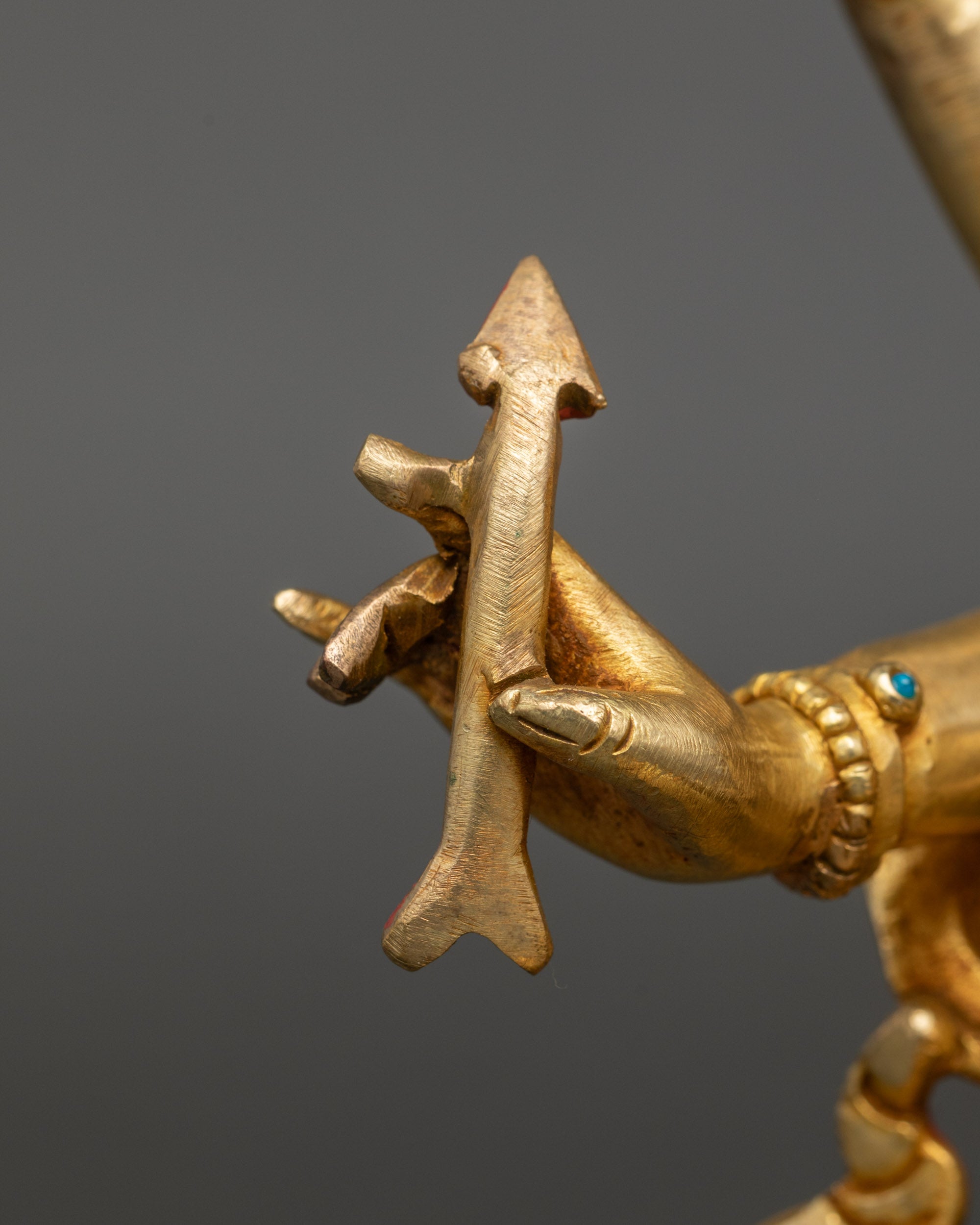 Ushnishavijaya Buddhist Statue | Wrathful Protector for Meditation Altar