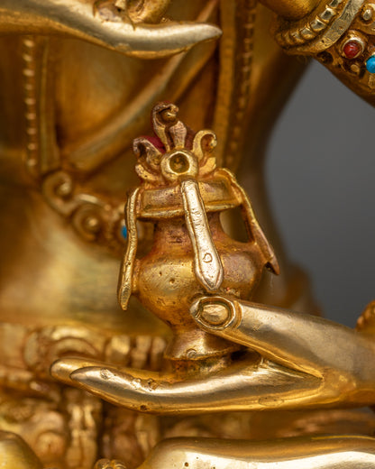 Namgyalma Meditation Statue | Authentic Himalayan Ritual Sculpture