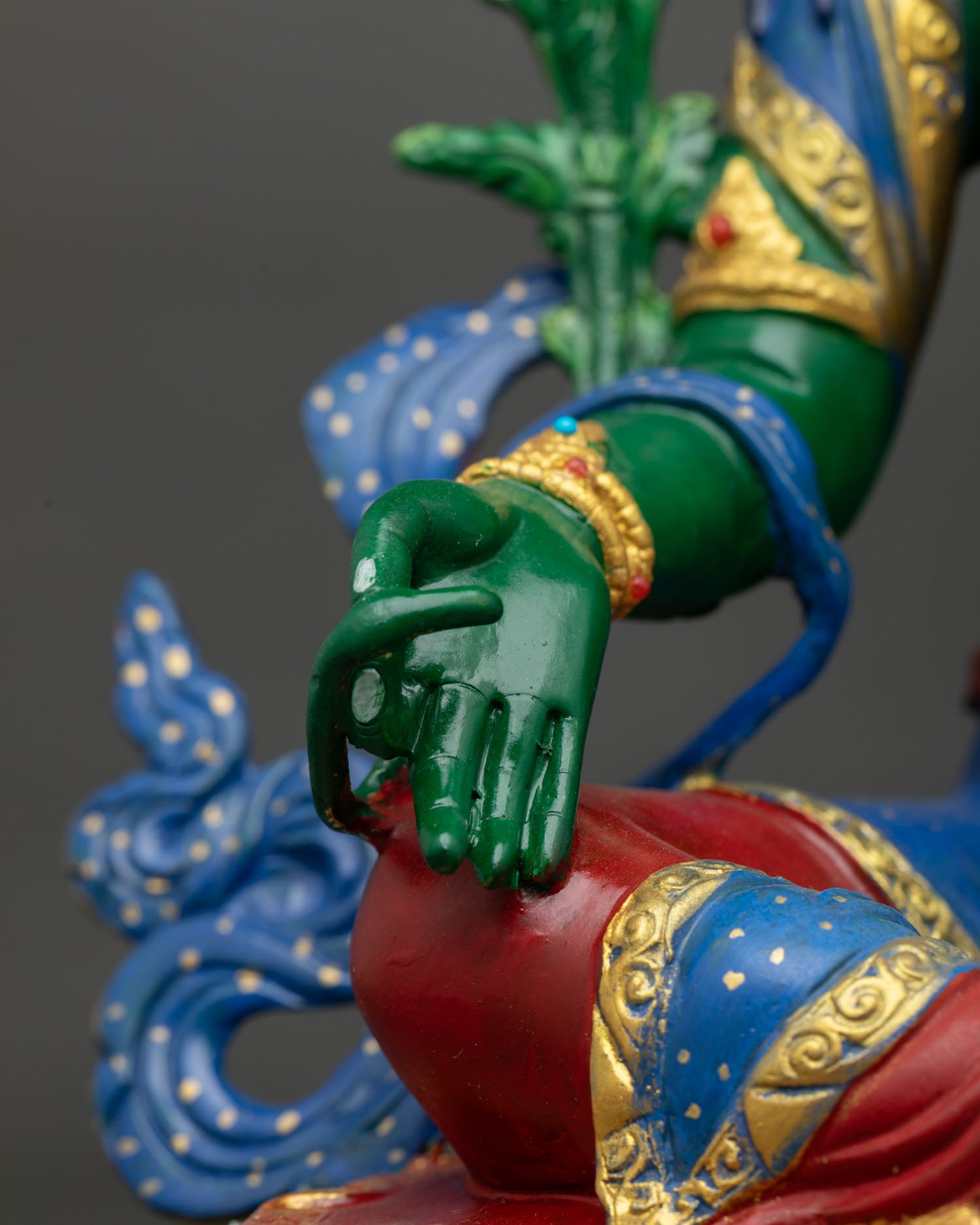 Green Tara Statue |  Goddess of Compassion & Protection