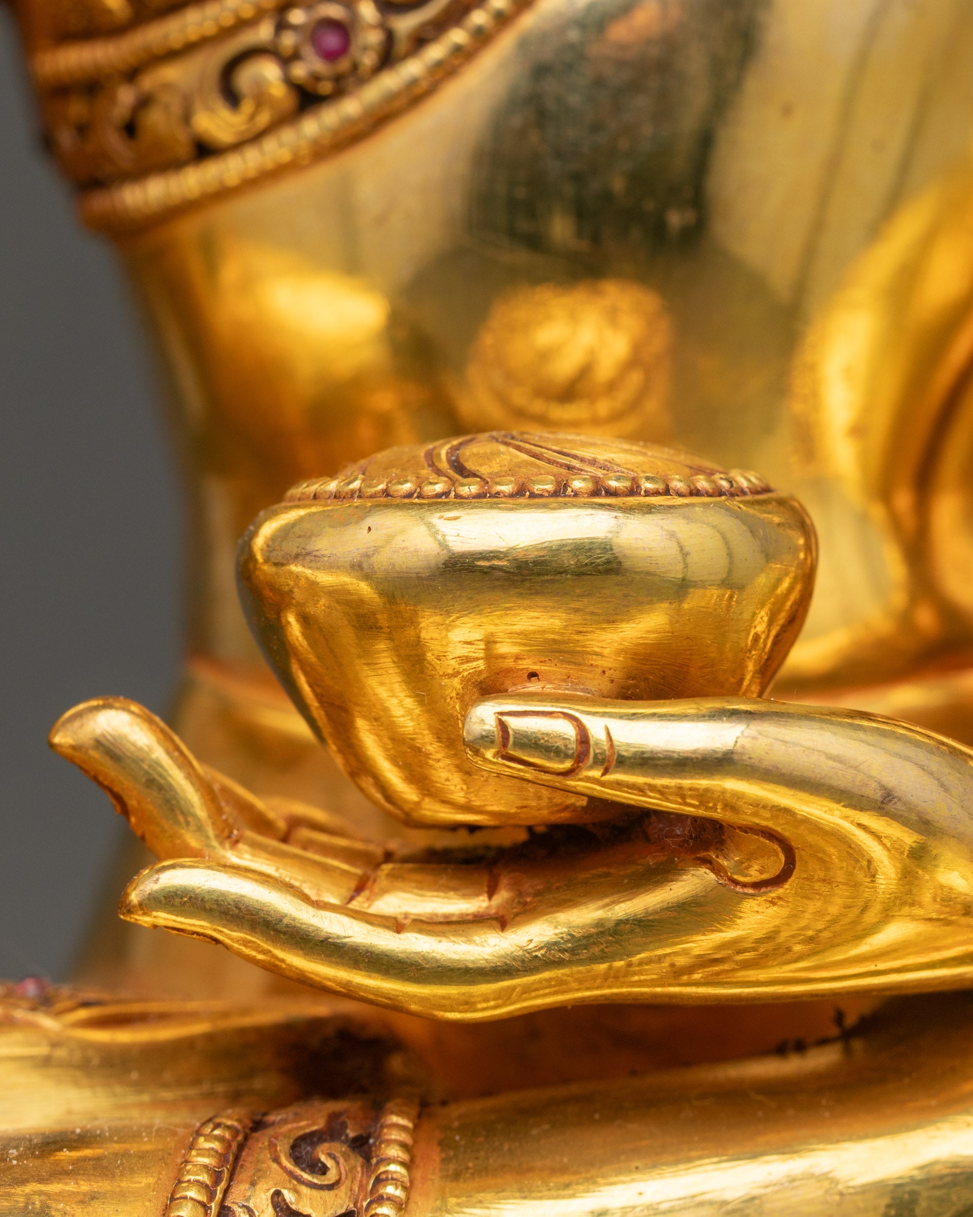 Elegant Lord Buddha Sculpture | Handicrafted Nepalese Statues