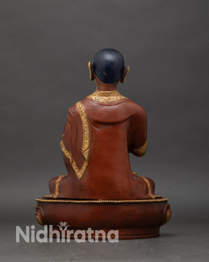 Je Tsongkhapa Statue Set | Gelug Founder Buddhist Figure