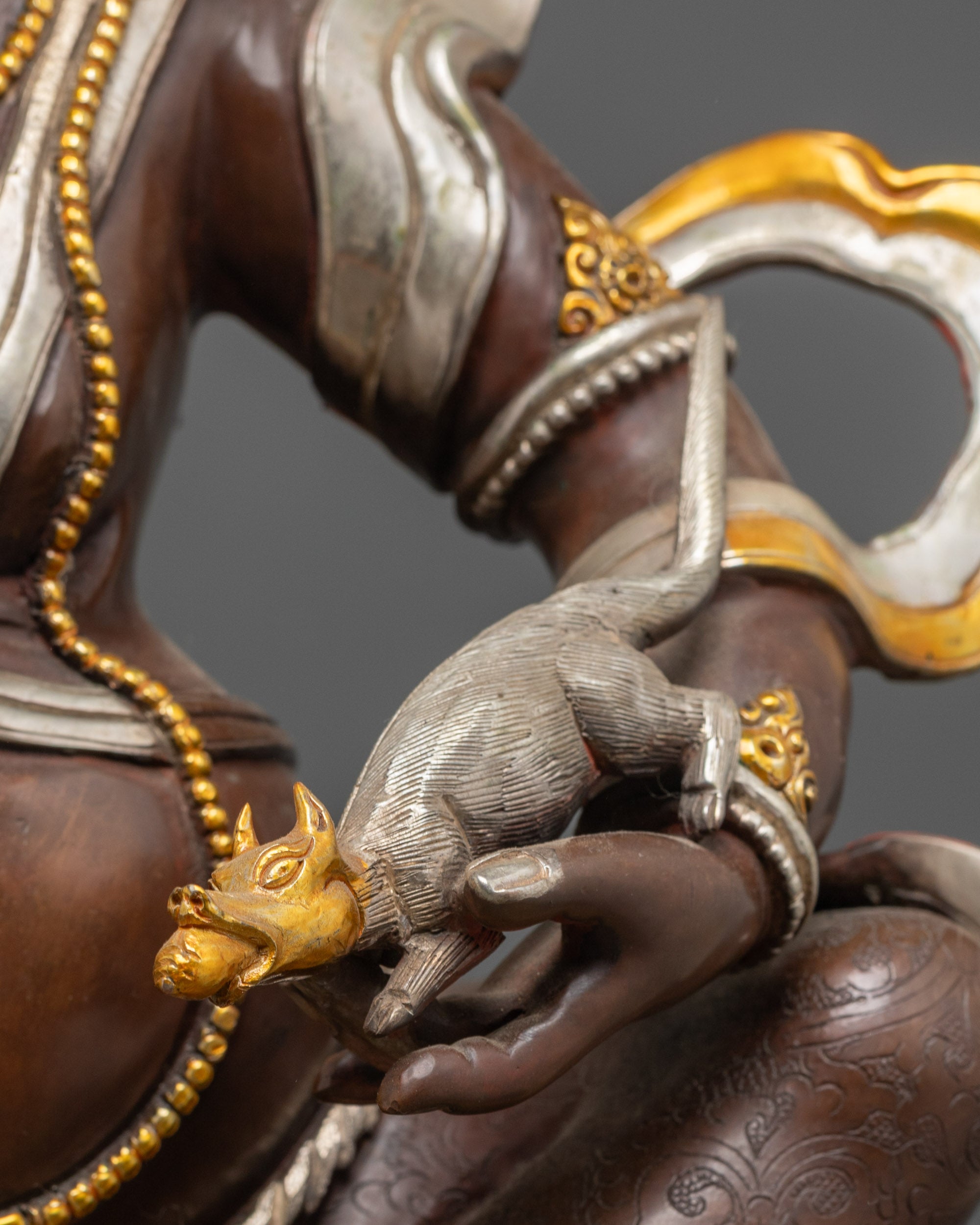 Tibetan Namtoshe Statue | Vaishravana Guardian King of Wealth Sculpture