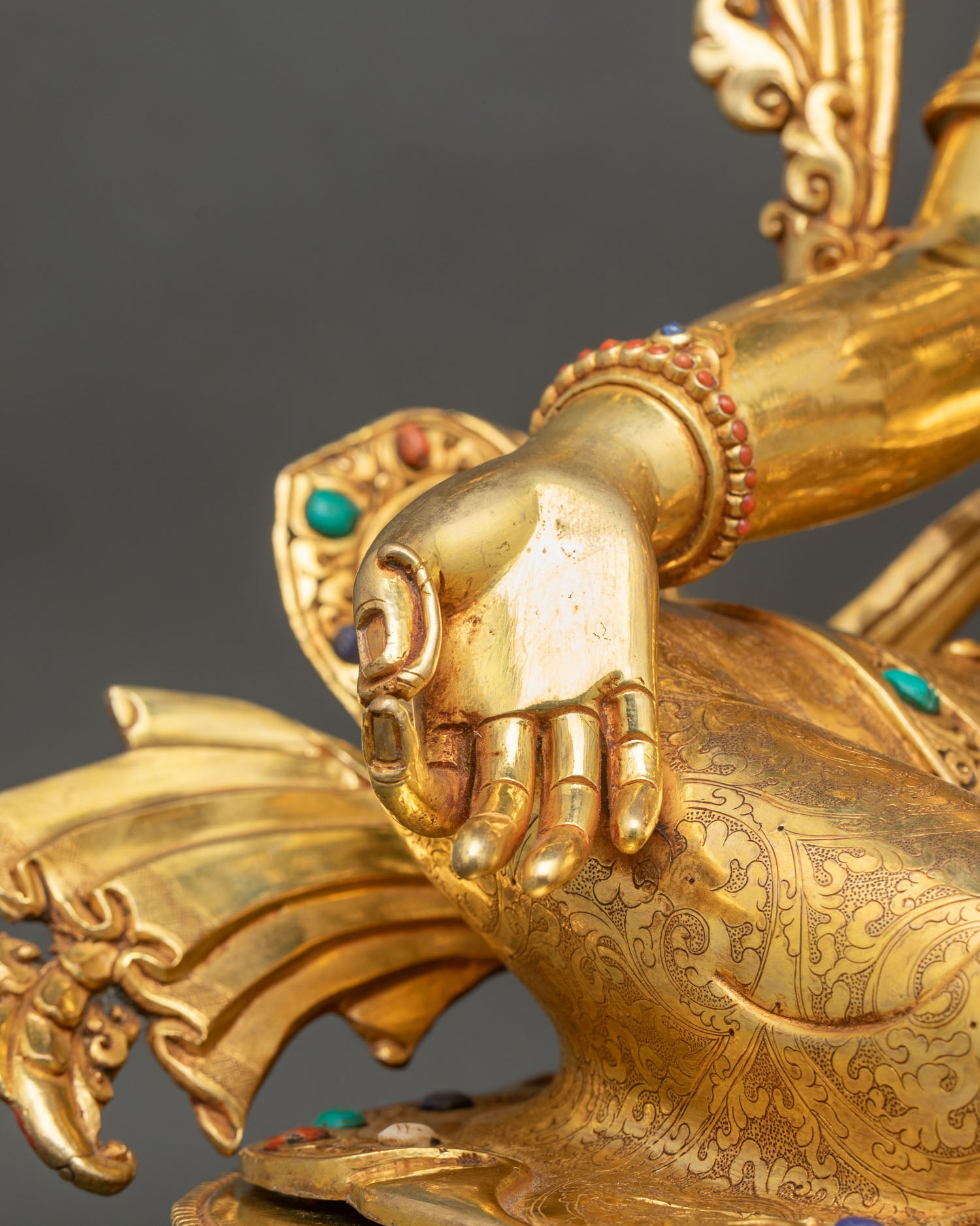Monumental Green Tara Statue | Handcrafted Nepali Statues