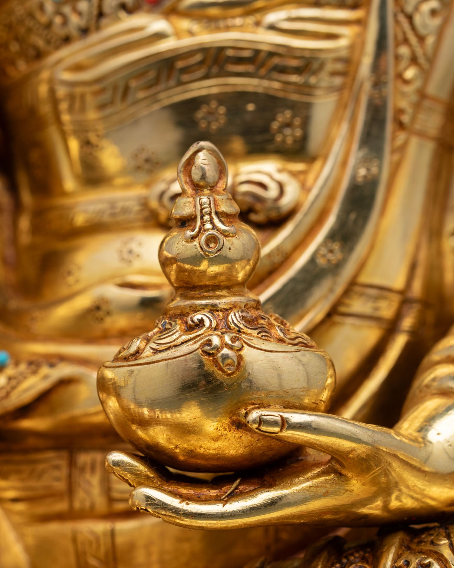 Guru Rinpoche Statue | Tibetan Vajrayana Buddhist Master
