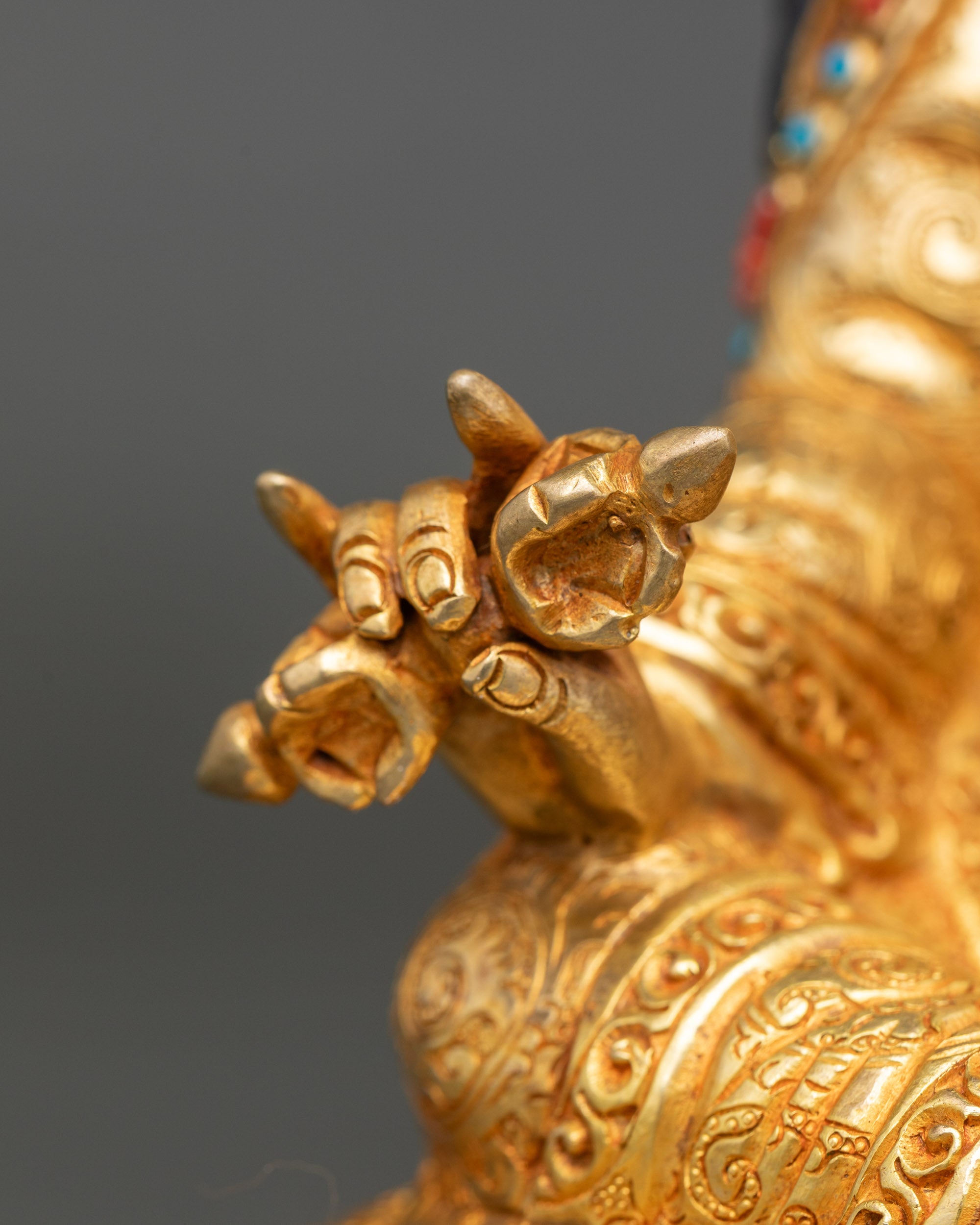 Guru Rinpoche Statue | Traditional Nepalese Buddhist Icon