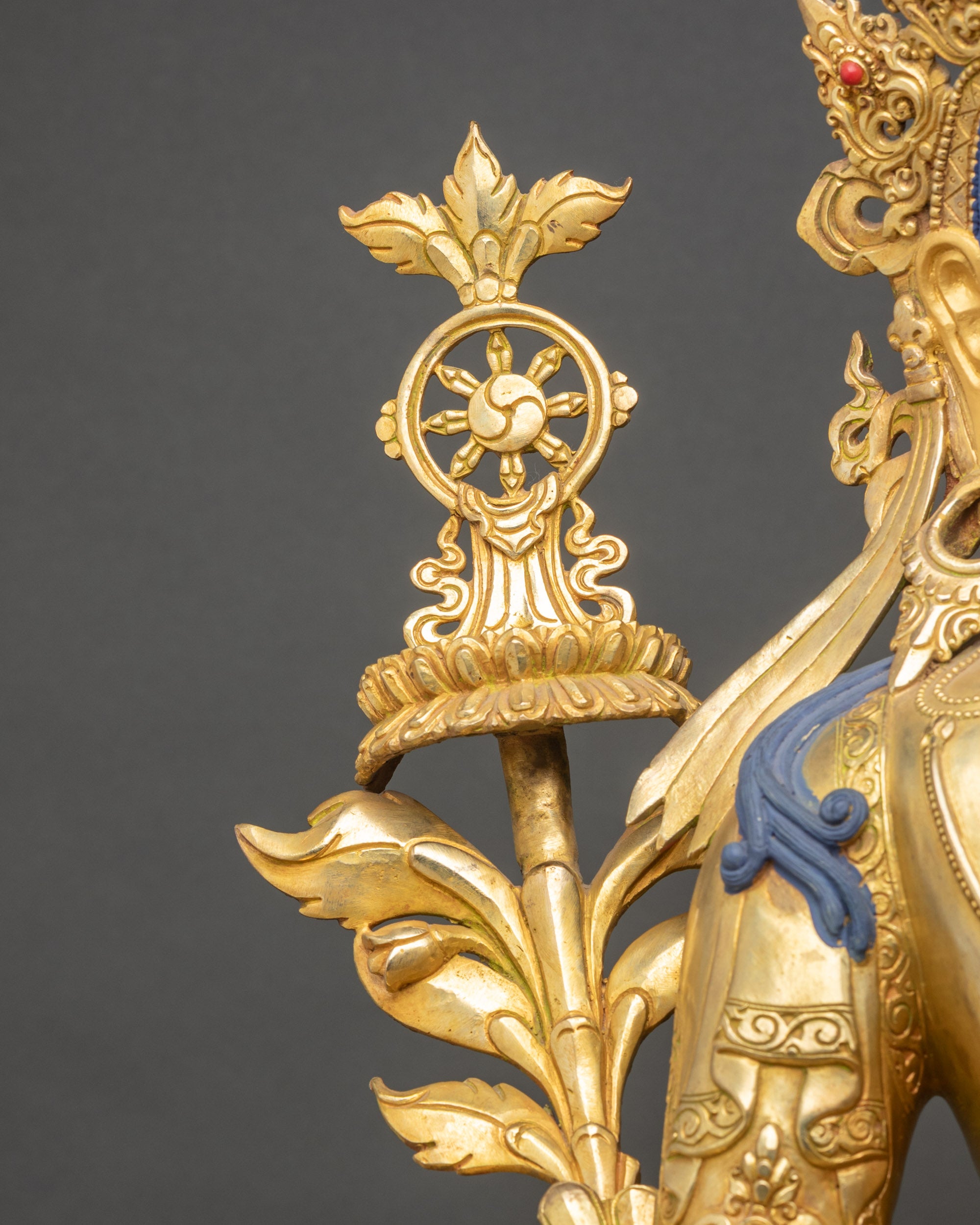 Maitreya Buddha Statue – Himalayan Buddhist Meditation Shrine Decor