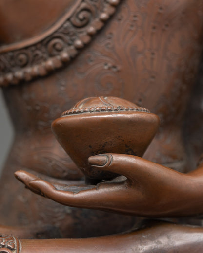Three Buddha Set | Handmade Nepalese Buddhist Statues