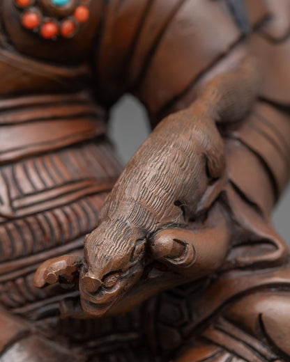 Tibetan Namtoshe Statue- Protector of Dharma and Riches