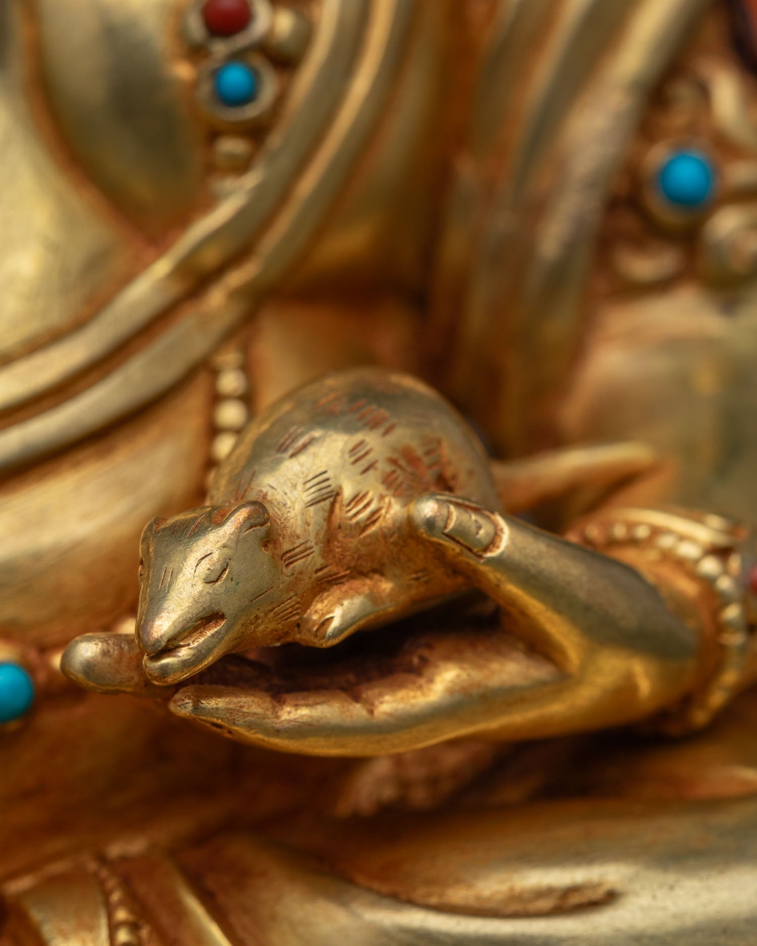 Dzambhala Statue | Buddhist Deity of Abundance and Fortune