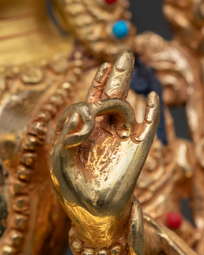Green Tara Statue – Female Buddha of Liberation