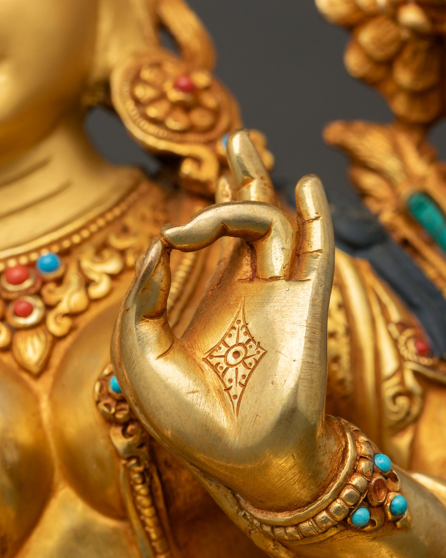 Mother Green Tara Statue | Handcrafted Art from Nepal