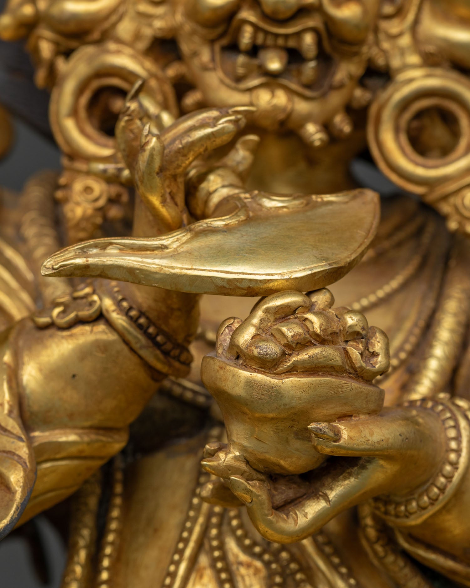 Four Arm Mahakala Statue