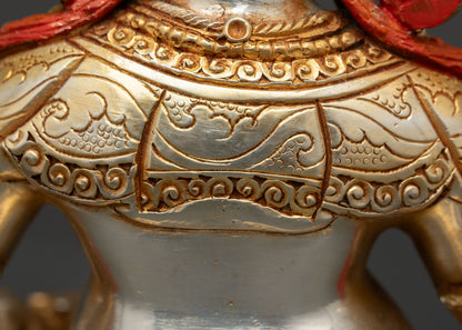 Buddhist Dzambhala | Handcrafted Wealth Deity Sculpture