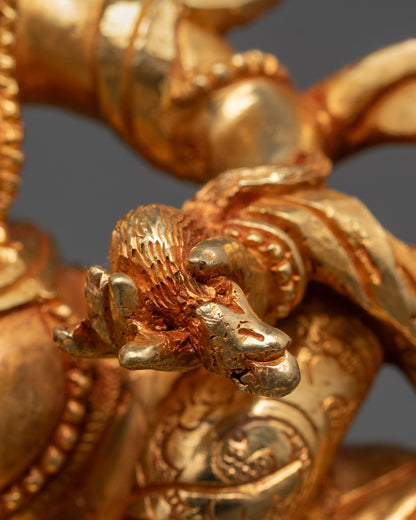 Vaishravana Namtoshe Statue | Traditional Himalayan Buddhist Artwork