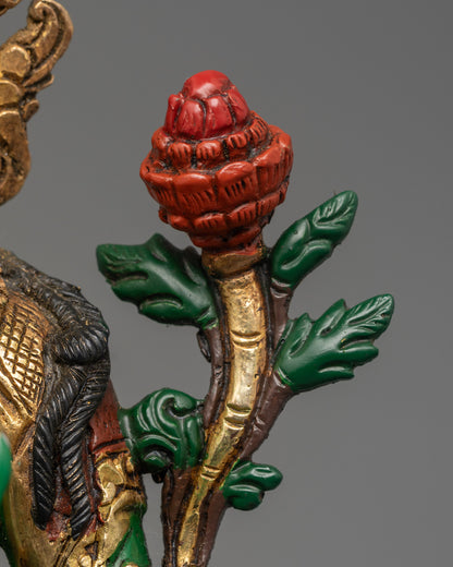 Green Colored Green Tara Goddess Statue for Sale