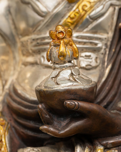 Guru Rinpoche Statue | Handmade Buddhist Artwork