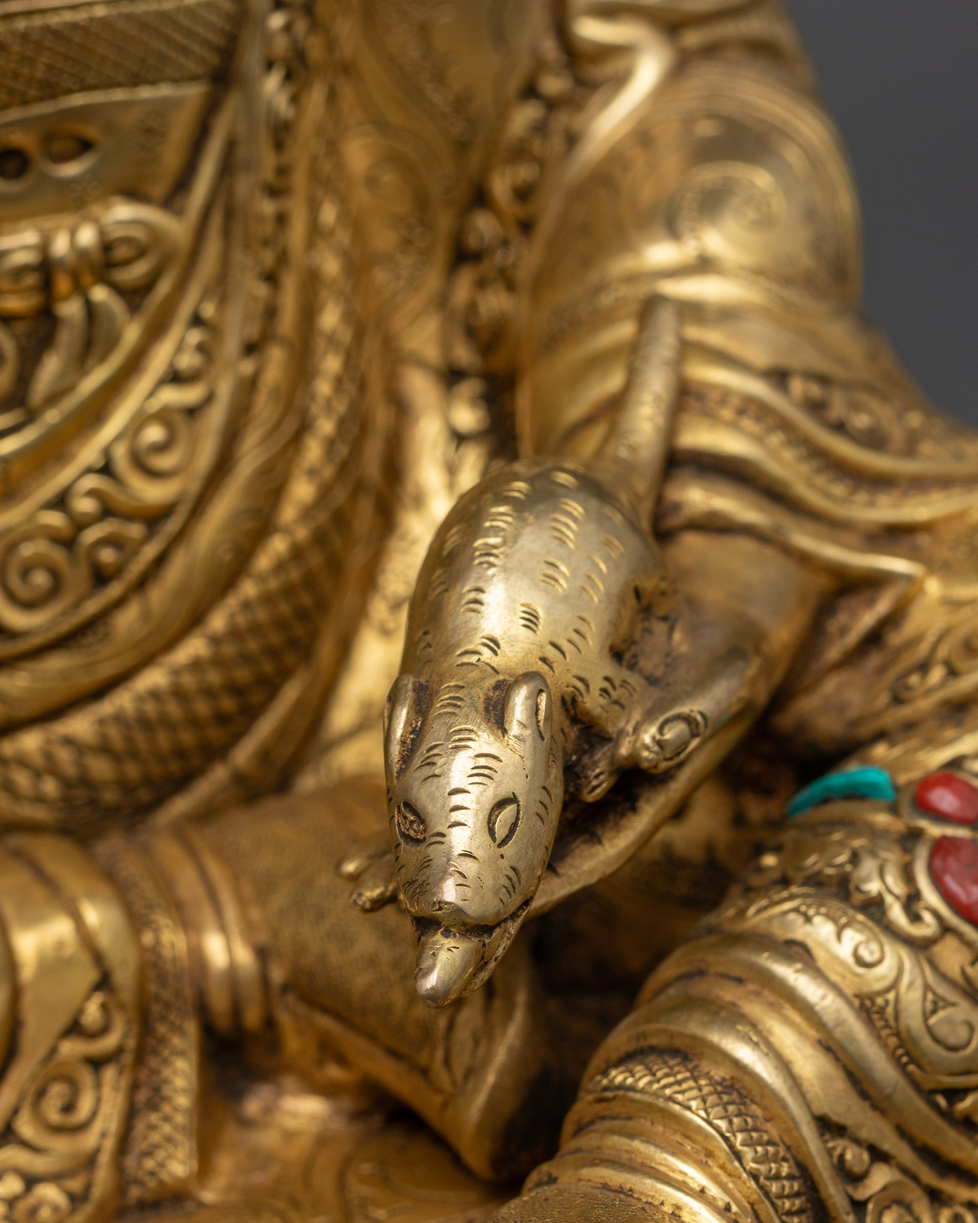 Handicrafted Guru Norlha Statue | Tibetan Guru Sculpture from Nepal