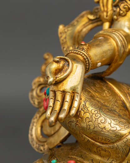 Premium Green Tara Statue | Vajrayana Buddhist Goddess for Blessings