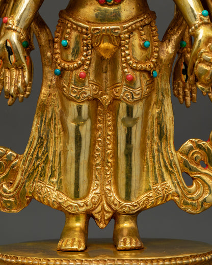 1000 Armed Chenrezig Statue | Handmade Tibetan Art