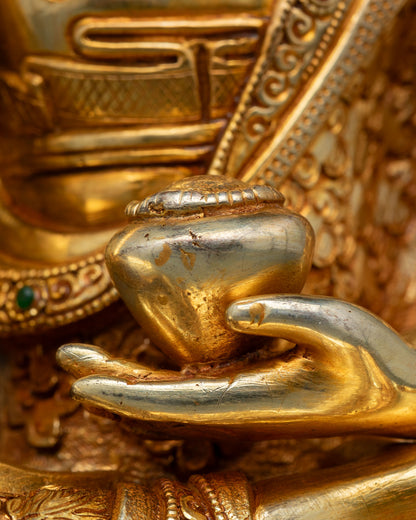 Handmade Shakyamuni Buddha Statue – Authentic Buddhist Art