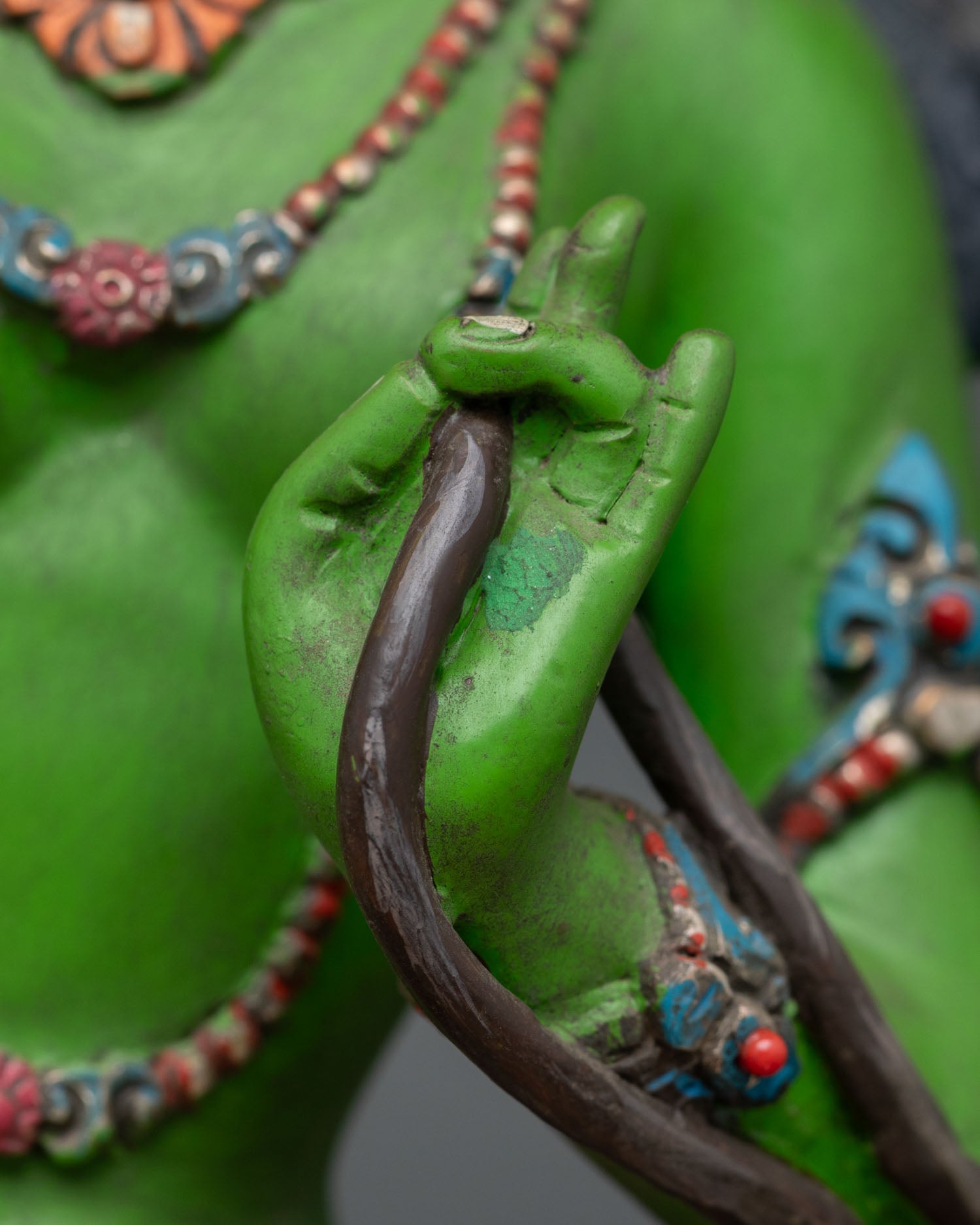 Green Tara Statue