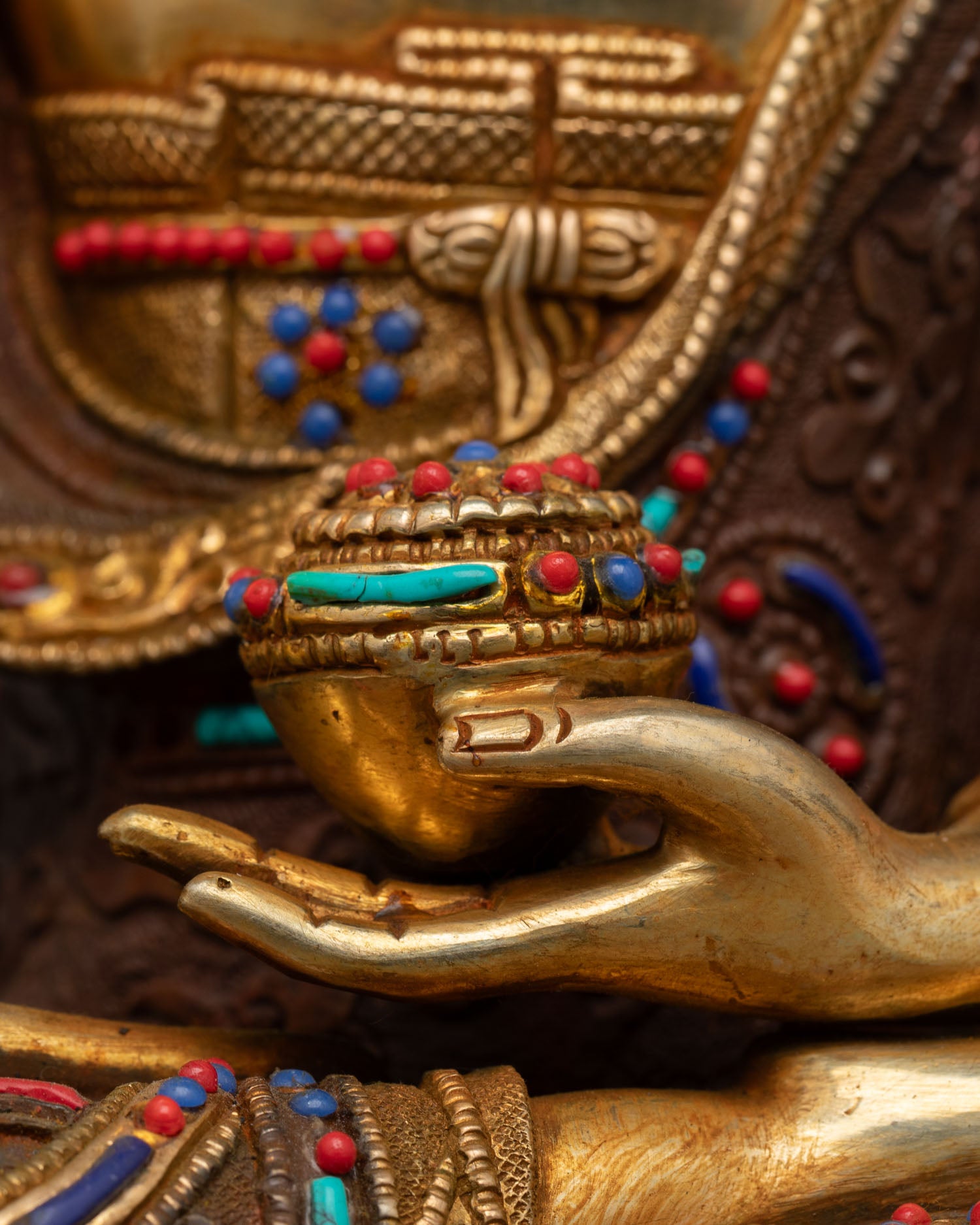Shakyamuni Buddha Statue from Nepal | Buddhist Meditation Idol