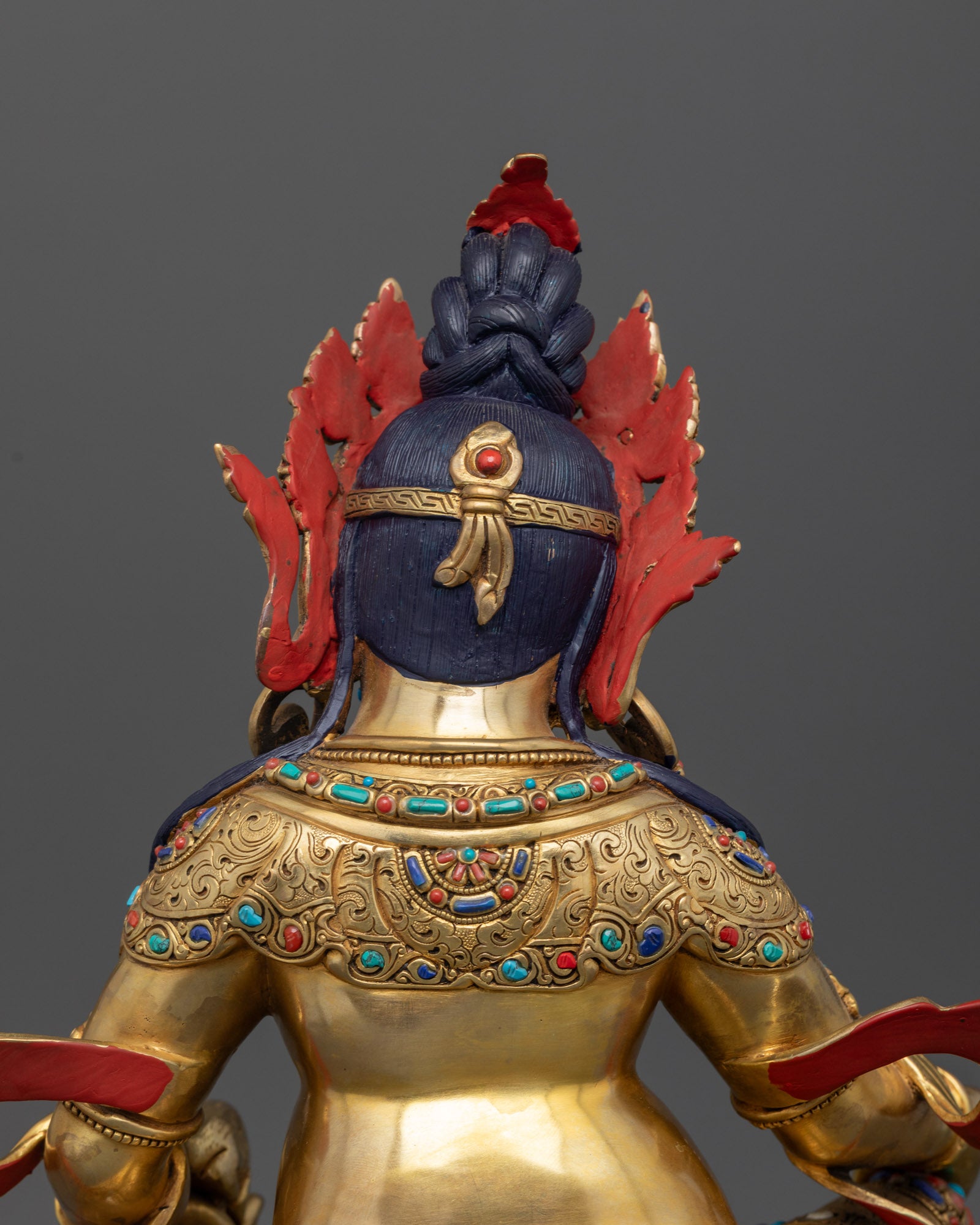 Wealth Deity Dzambhala Statue: For Prosperity & Spiritual Abundance