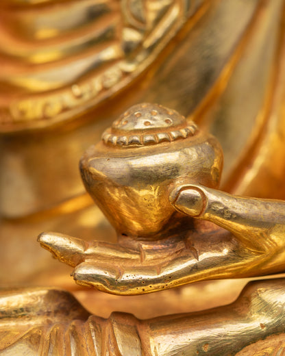 Three Buddha Meditation Statue Set | Spiritual Decor for Home & Altar