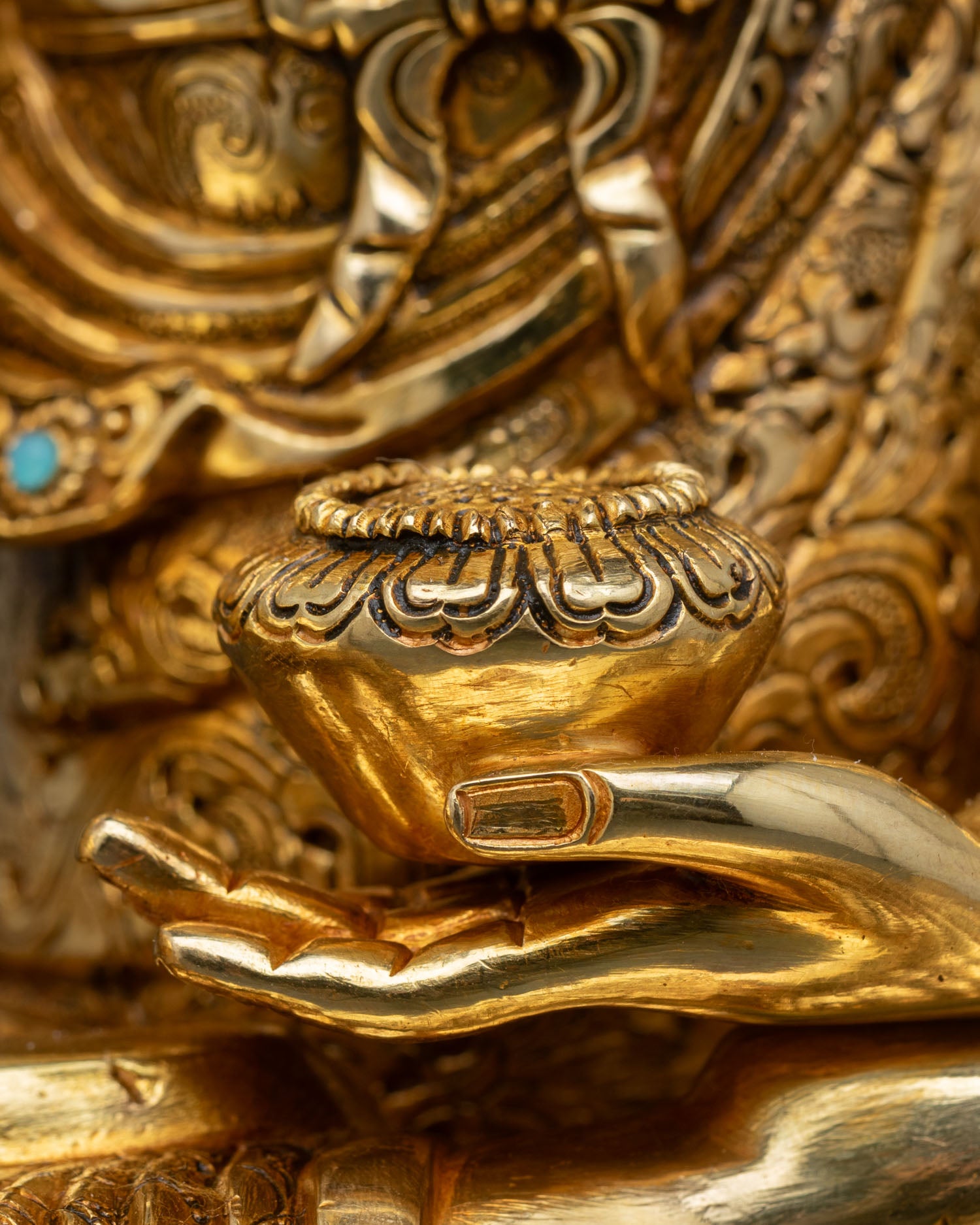 Shakyamuni Buddha Statue | Sacred Dharma Teacher Sculpture