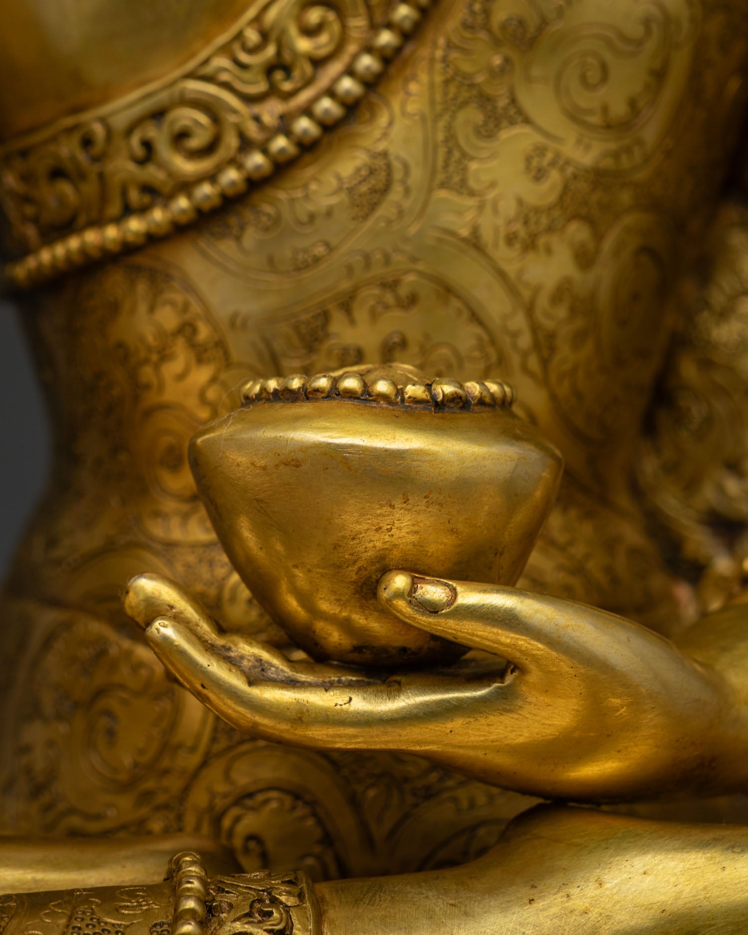 Handmade Shakyamuni Buddha Statue | Lost-Wax Cast Metal Craft