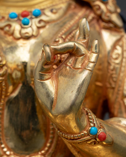 Green Tara Statue | Buddhist Goddess of Compassion