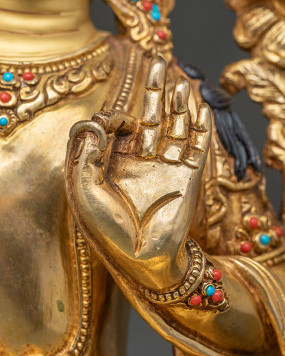 Prince Manjushri Statue | Wisdom Bodhisattva Sculpture