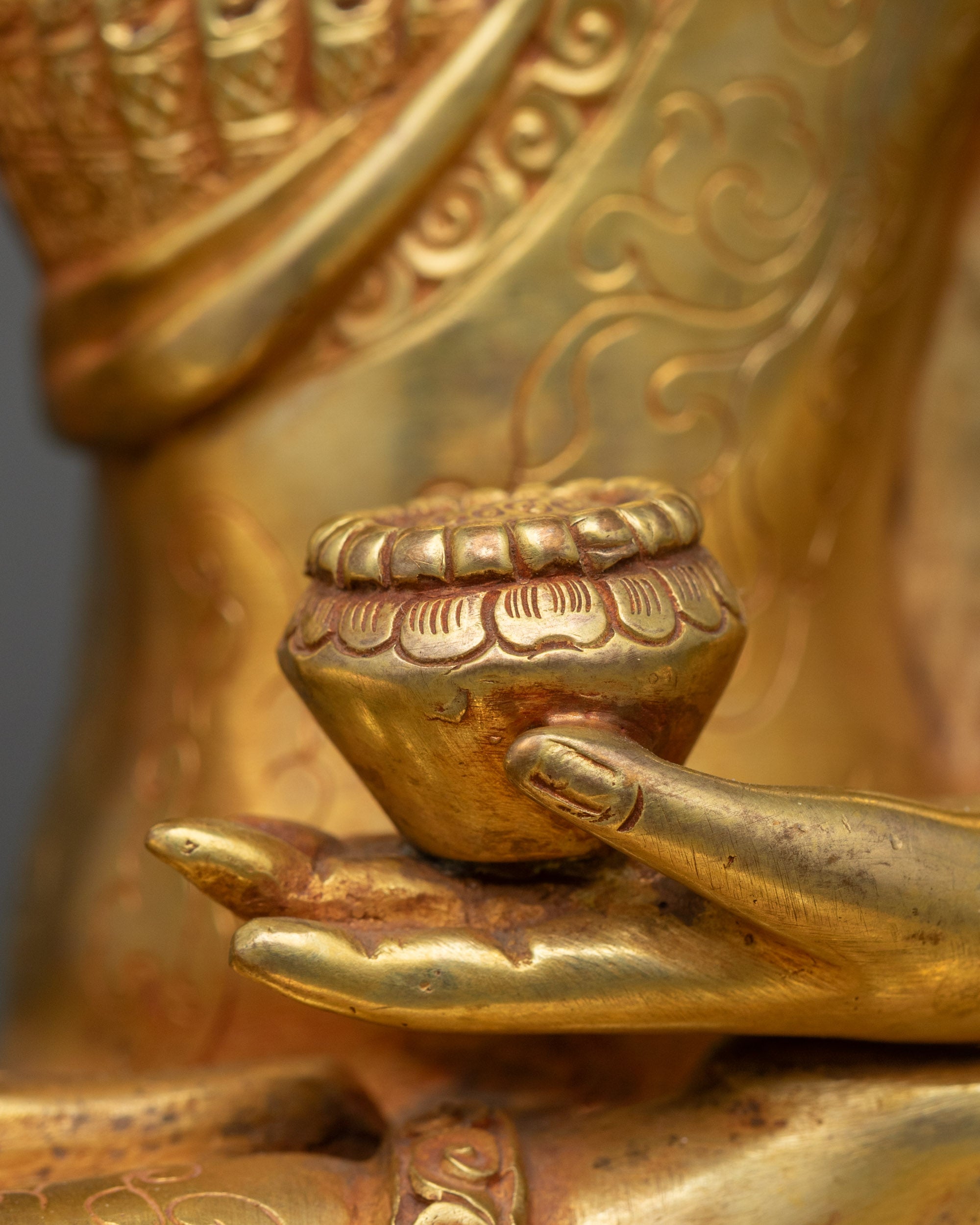 Shakyamuni Buddha Meditation Statue | Tibetan Buddhist Artwork
