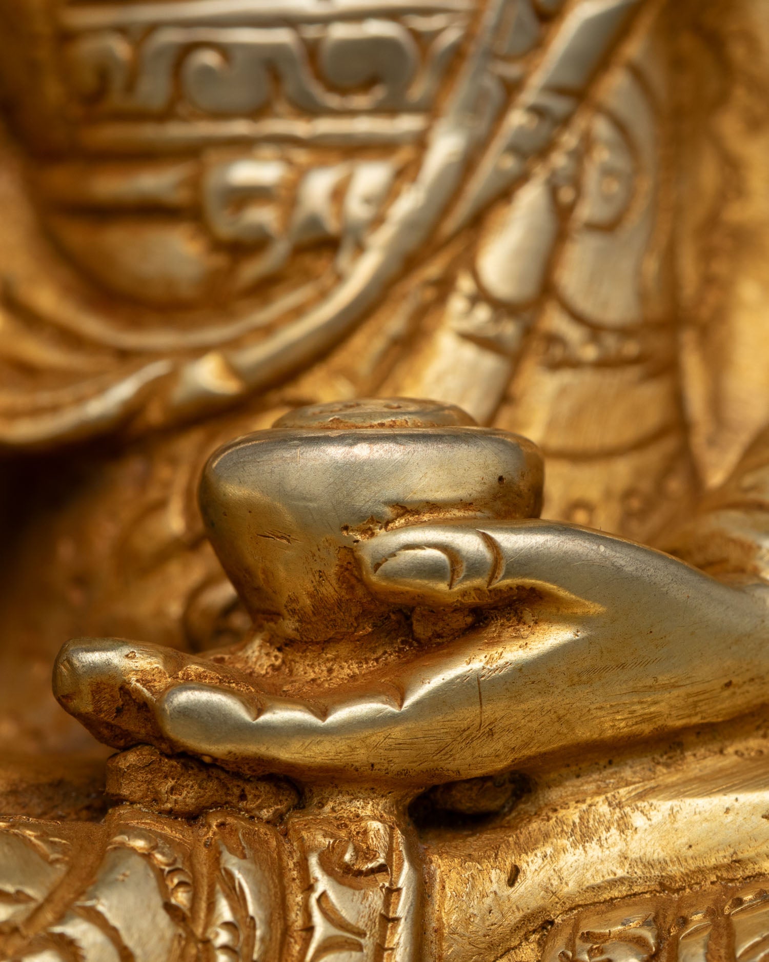 Authentic Shakyamuni Buddha Sculpture | Handmade in Patan Nepal