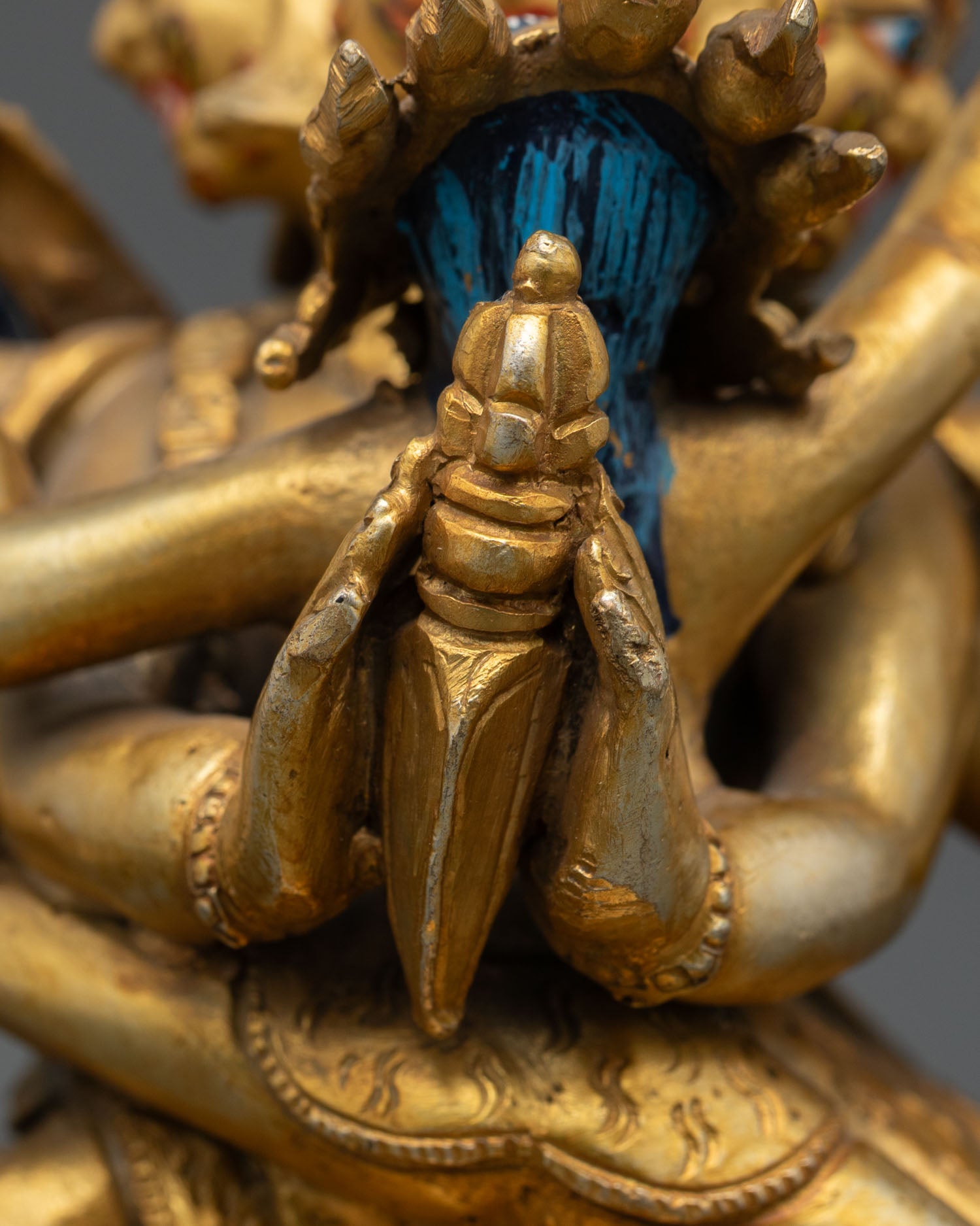 Vajrakilaya Yab-Yum Statue | Powerful Buddhist Wrathful Deity