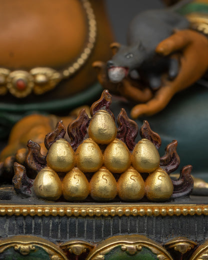 Dzambhala Statue | Sacred Bestower of Abundance from Nepal