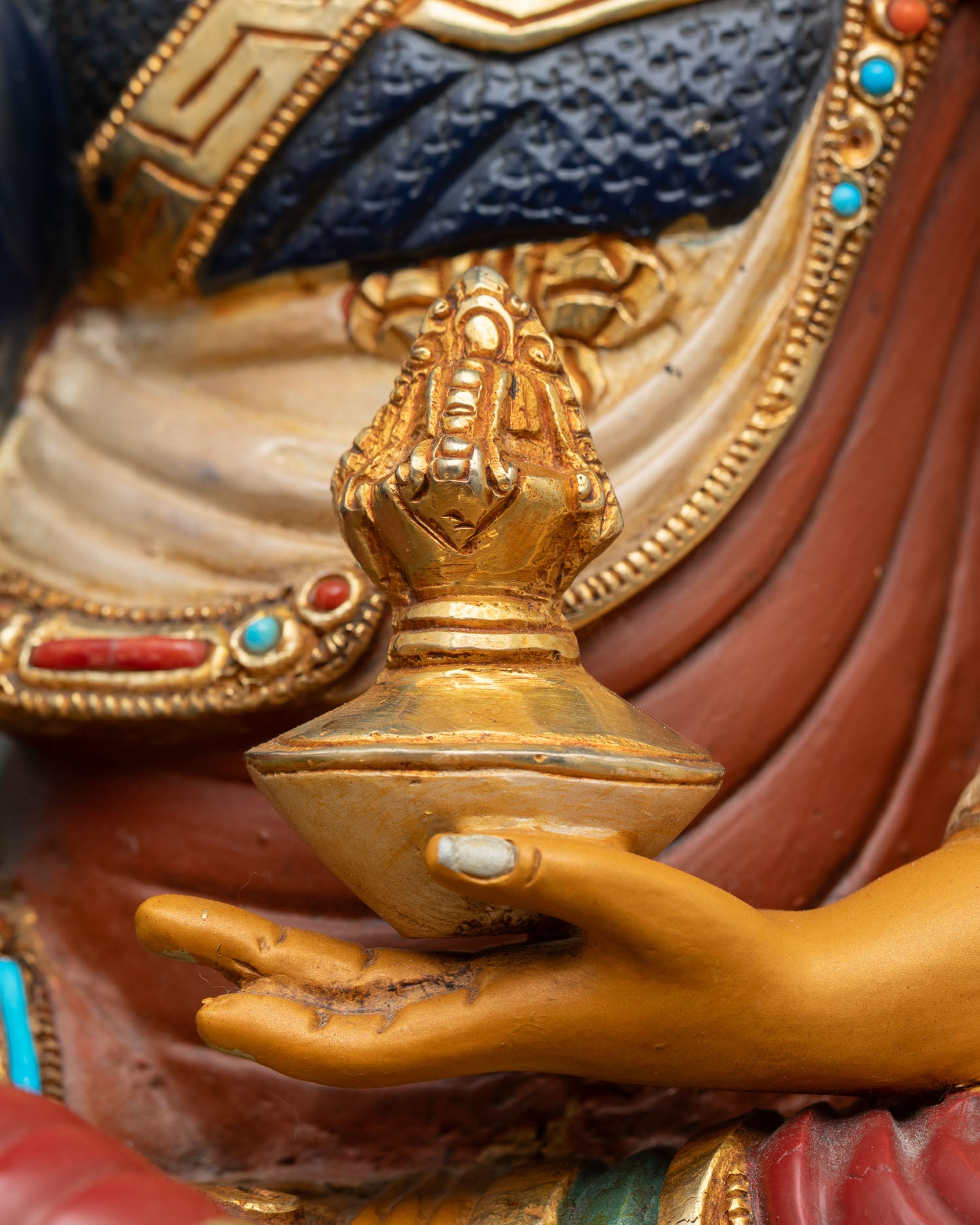 Guru Rinpoche Statue | Authentic Himalayan Spiritual Art