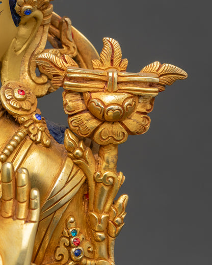 Bodhisattva Manjushri Statue for Inner Peace and Mental Clarity