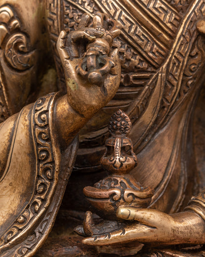 Guru Tsokye Dorje Statue – Handcrafted by Nepali Artisans