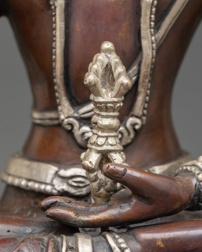 Handcrafted Mitrugpa Statue | Nepalese Guardian Deity Art for Meditation