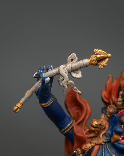 Small Palden Lhamo Statue | Wisdom Protectress of the Dalai Lamas