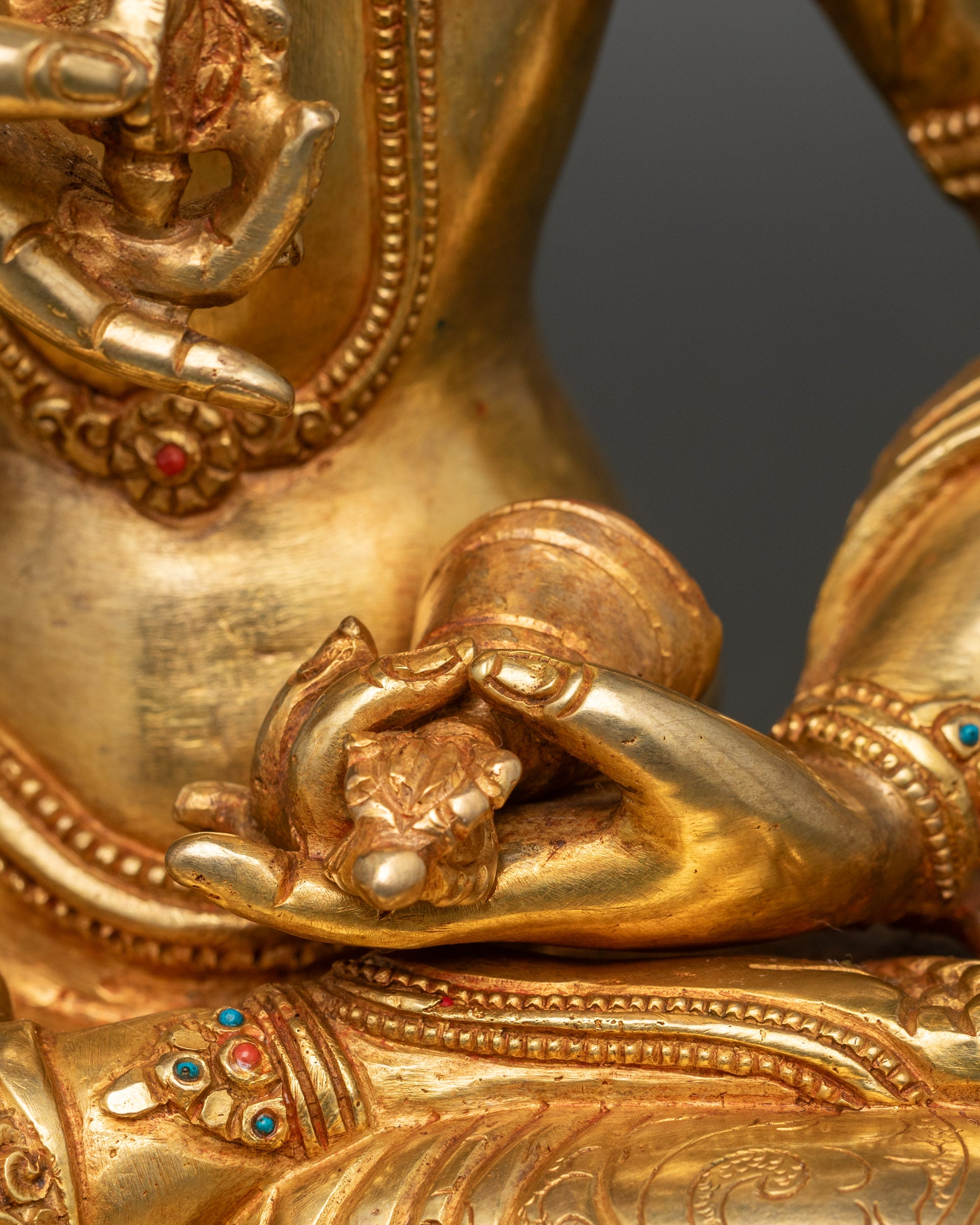 Vajrasattva Buddha | Artisan-Crafted Nepalese Sacred Sculpture