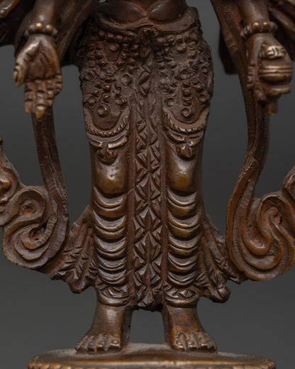 Thousand-Armed Chenrezig Bodhisattva Statue | Nepalese Craftsmanship