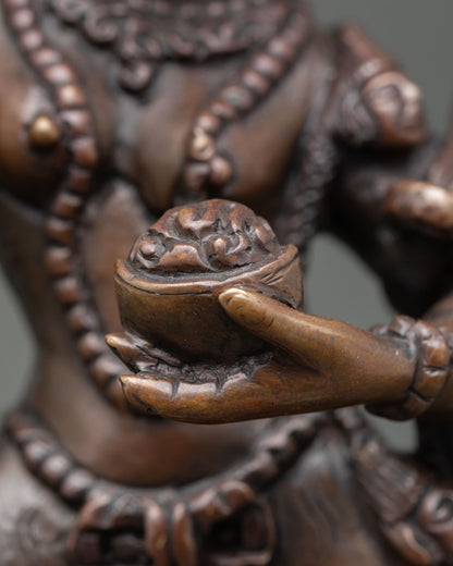 Simha Mukha | Sacred Lion-Faced Dakini Protector Statue