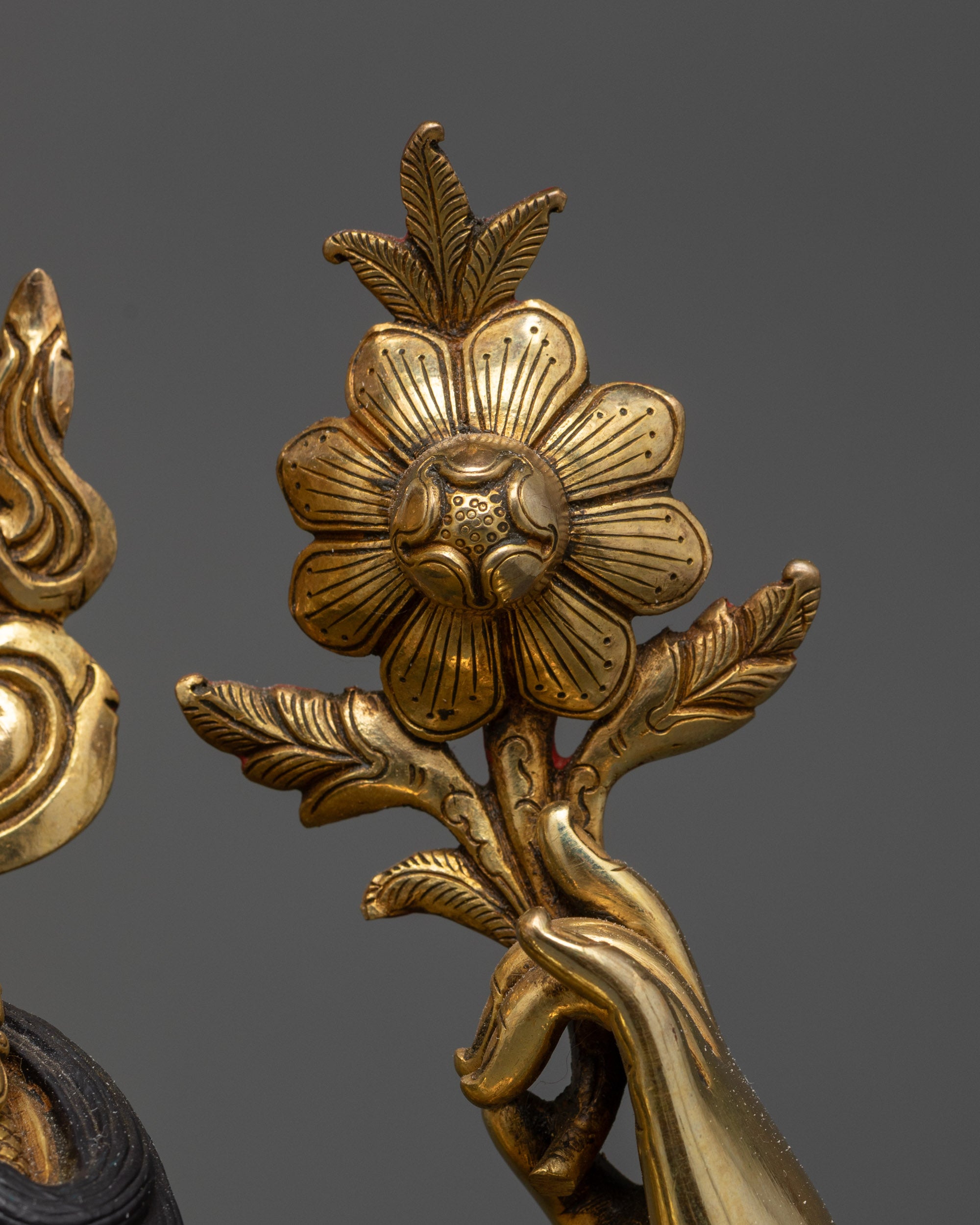 Traditional Statue of Chenrezig | Handmade Tibetan Buddhist Sculpture