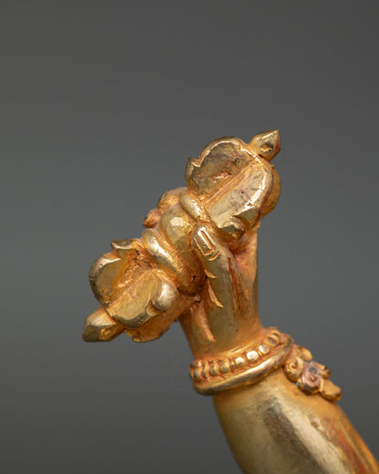 Guardian Deity Vajrapani Statue | Buddhist Sculpture for Altar